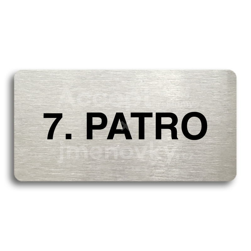 Piktogram "7. PATRO" (160 × 80 mm)