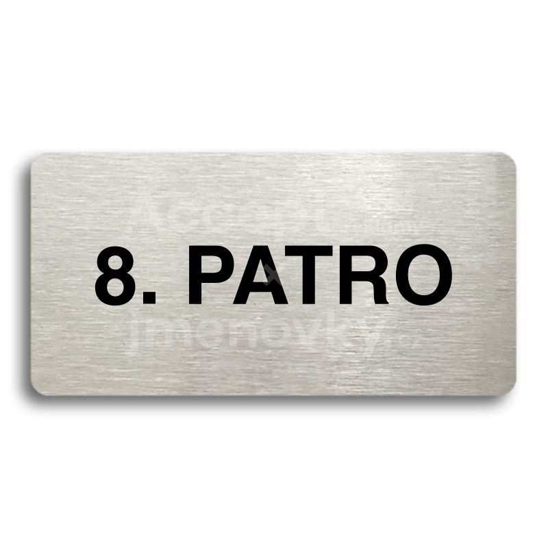 Piktogram "8. PATRO" (160 × 80 mm)