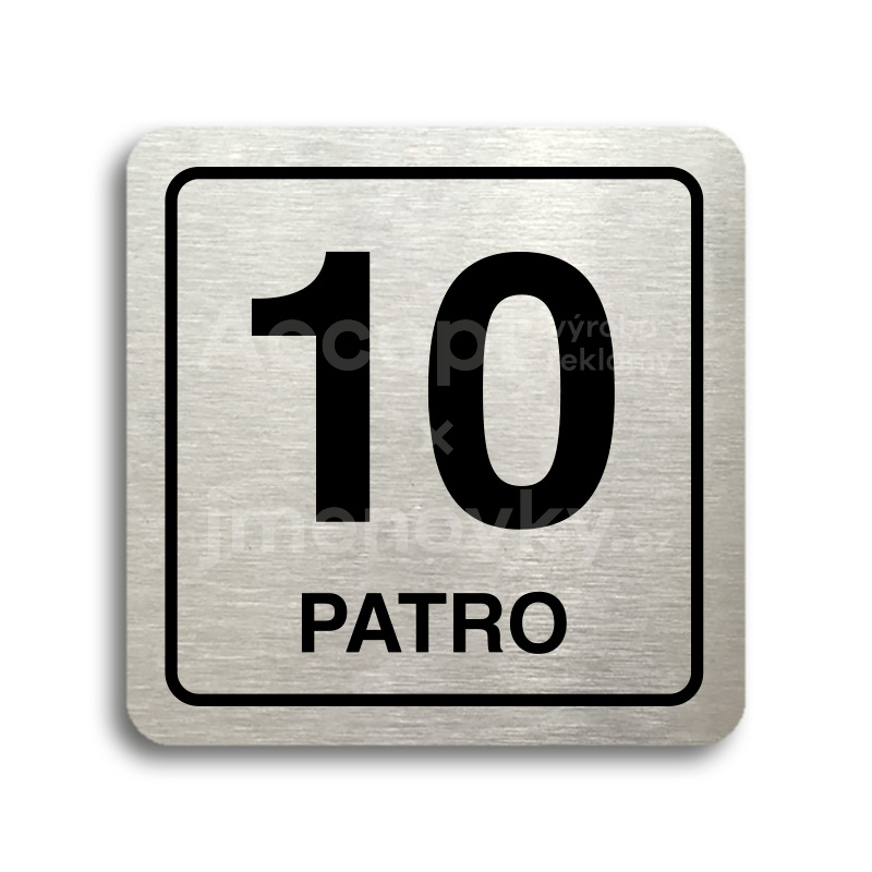 Piktogram "10 patro" (80 x 80 mm)