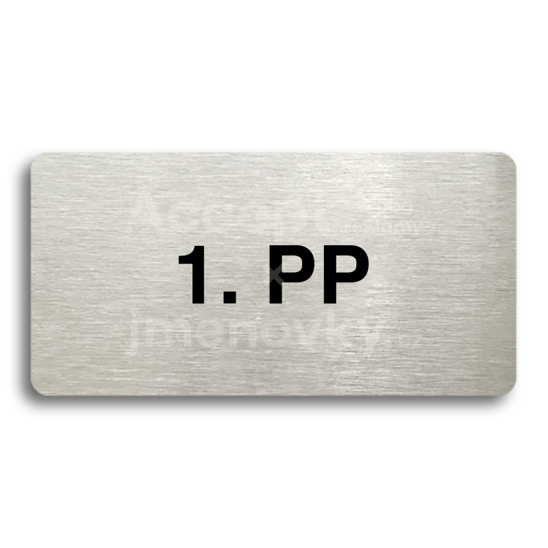 Piktogram "1. PP" (160 × 80 mm)