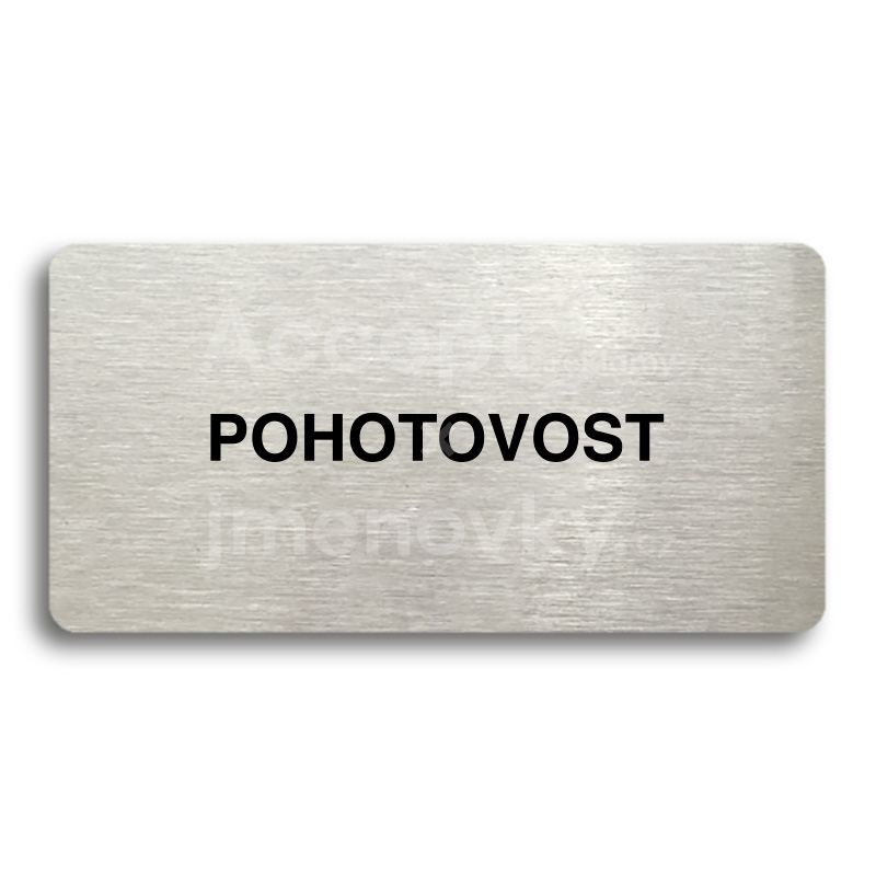 Piktogram "POHOTOVOST" (160 x 80 mm)