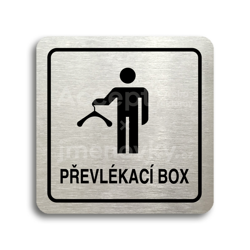 Piktogram "pevlkac box II" (80 x 80 mm)