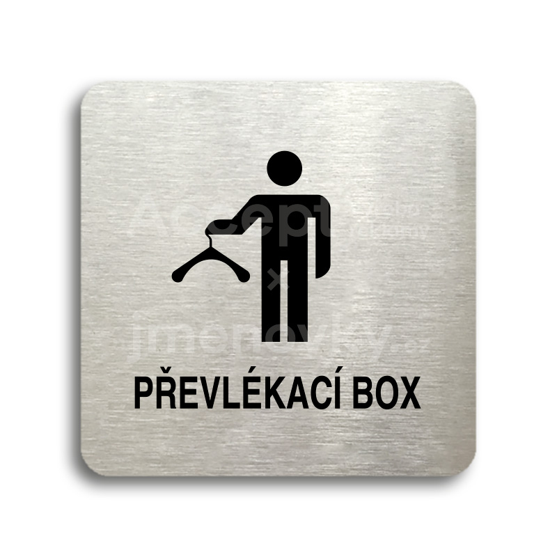 Piktogram "pevlkac box II" (80 x 80 mm)