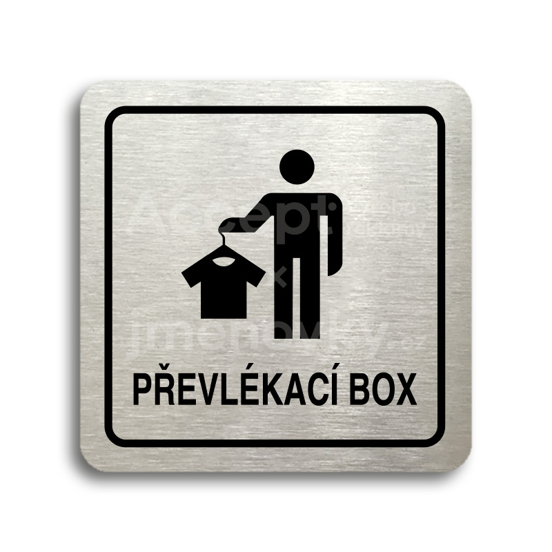 Piktogram "pevlkac box III" (80 x 80 mm)