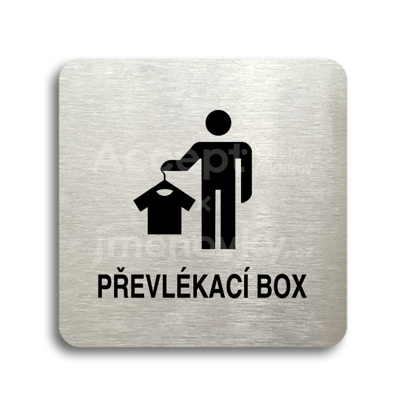 Piktogram "pevlkac box III" (80 x 80 mm)