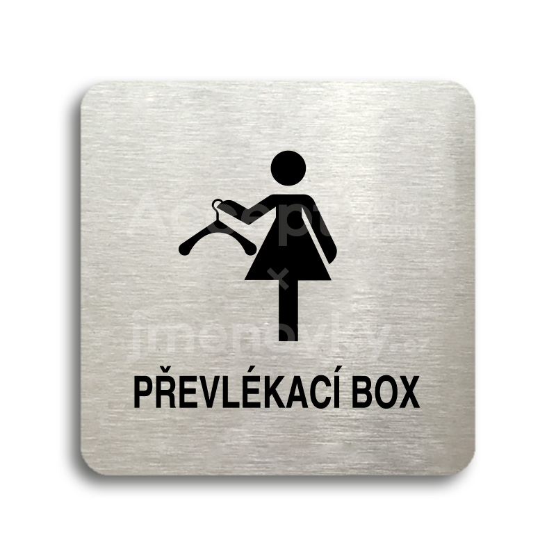 Piktogram "pevlkac box IV" (80 x 80 mm)
