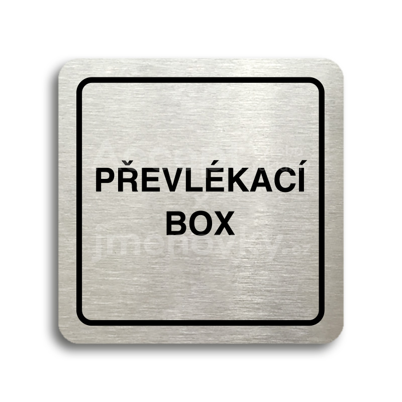 Piktogram "pevlkac box" (80 x 80 mm)