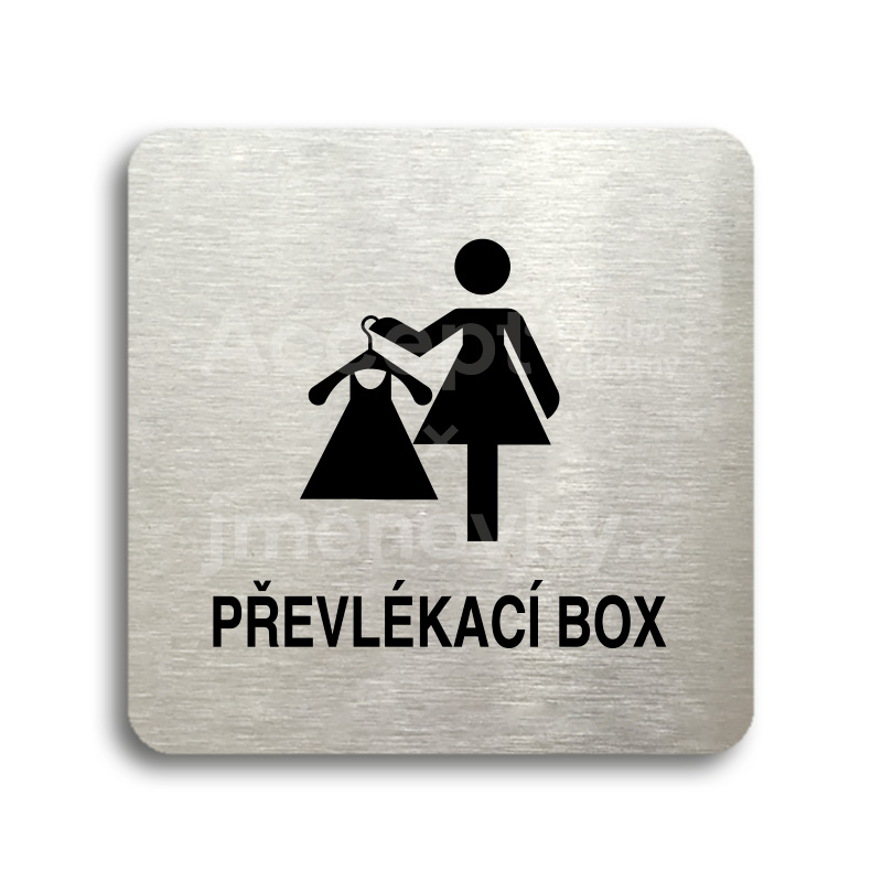 Piktogram "pevlkac box V" (80 x 80 mm)