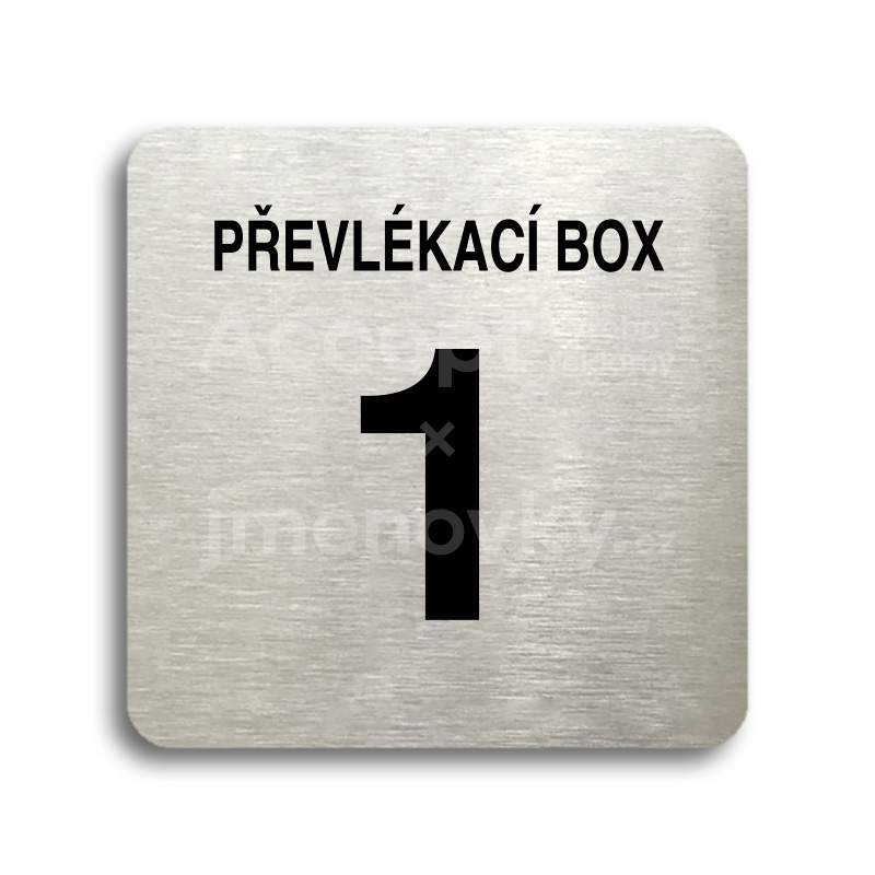 Piktogram "pevlkac box XI" (80 x 80 mm)