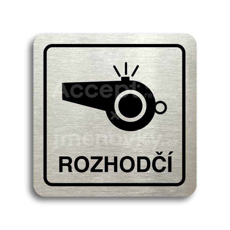 Piktogram "rozhod III" (80 x 80 mm)