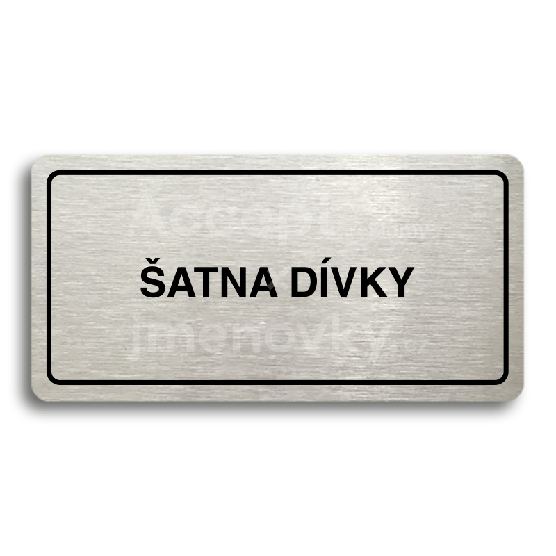 Piktogram "ATNA DVKY" (160 x 80 mm)