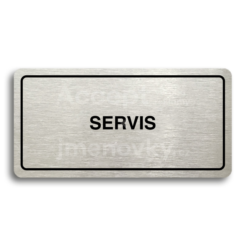 Piktogram "SERVIS" (160 x 80 mm)
