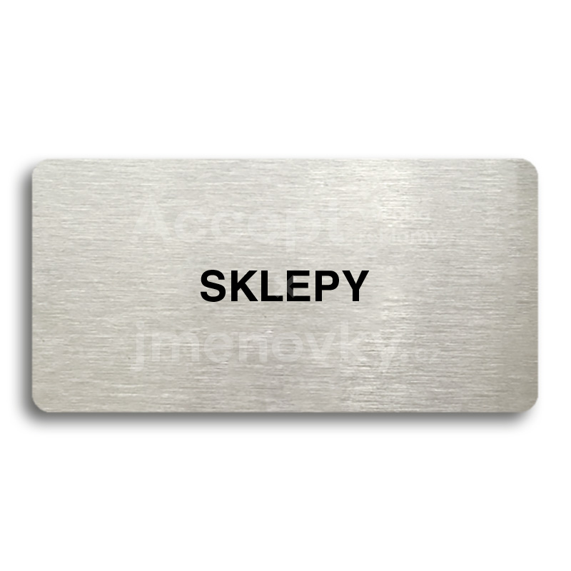 Piktogram "SKLEPY" (160 × 80 mm)