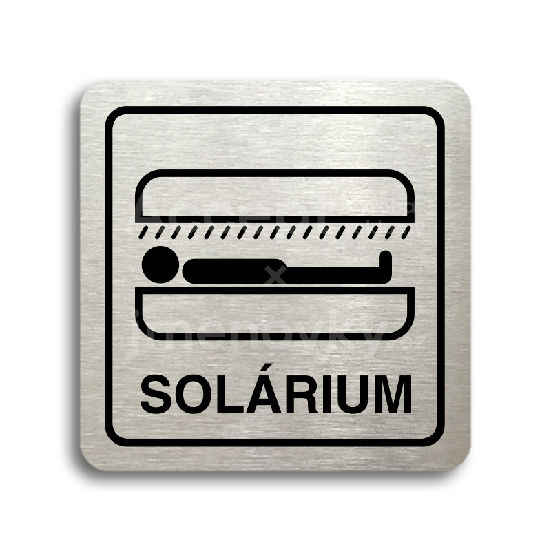 Piktogram "solrium VI" (80 x 80 mm)