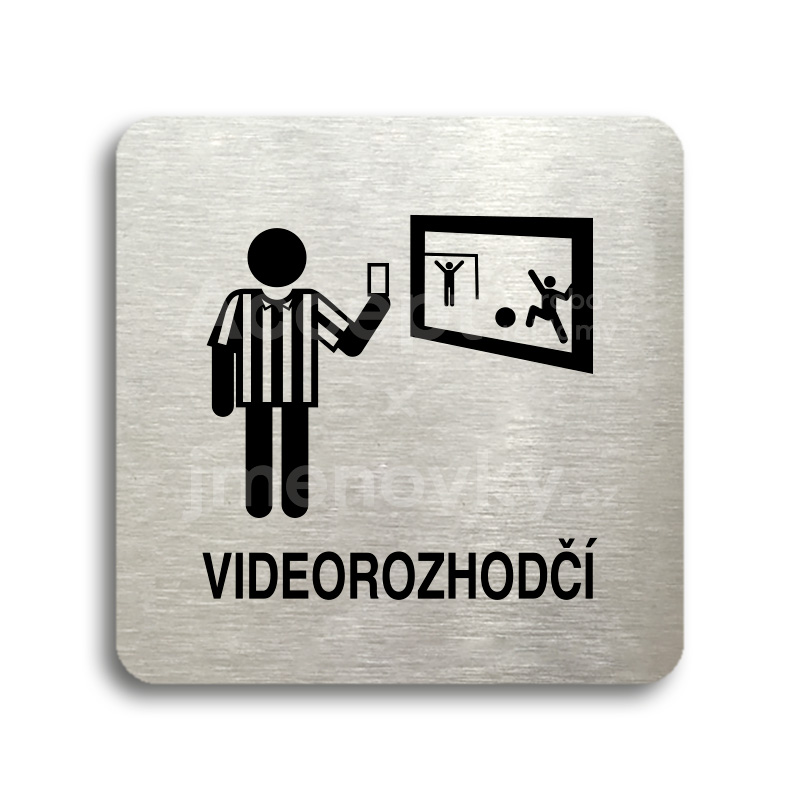 Piktogram "videorozhod II" (80 x 80 mm)