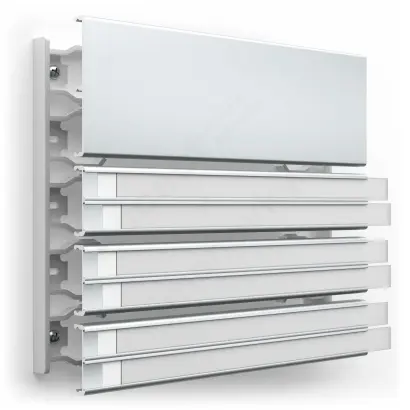 dveřní tabulka ACS (šedé bočnice) rozložená - ACS.GREY.6.3X3ZZ.187