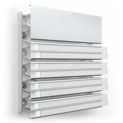 dveřní tabulka ACS (šedé bočnice) rozložená - ACS.GREY.6.4X3ZZ.187