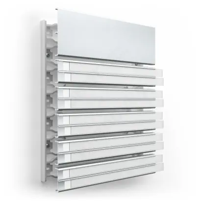 dveřní tabulka ACS (šedé bočnice) rozložená - ACS.GREY.6.5X3ZZ.187