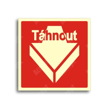 únikové a protipožární značení - Otevírání dveří - táhnout