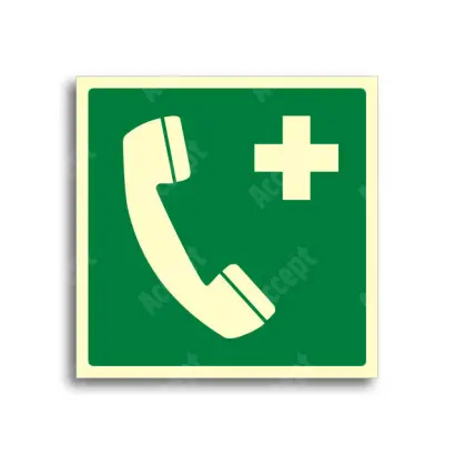 únikové a protipožární značení - Tísňový telefon