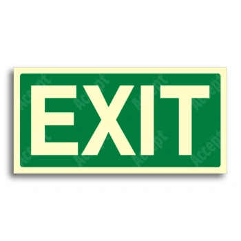 únikové a protipožární značení - Únikový východ EXIT