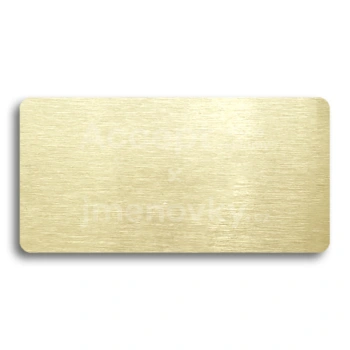 Piktogram "PRÁZDNÝ" - zlatá tabulka