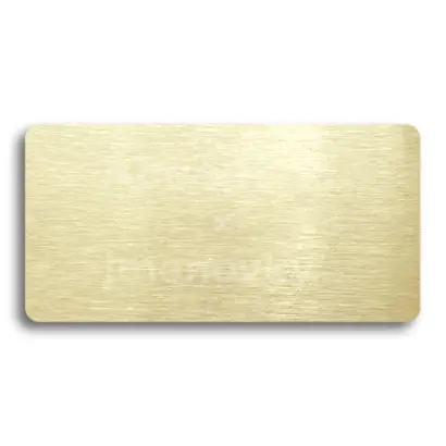 Piktogram "PRÁZDNÝ" - zlatá tabulka