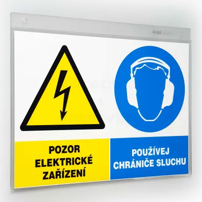 Plexi kapsa A4 na šířku