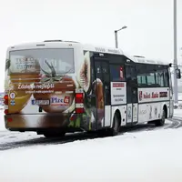 Polep aut - kombinace tištěné a řezané foliografiky, technika OneWay vision